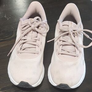 Women's Light Pink Athletic Sneakers, Size 7.5